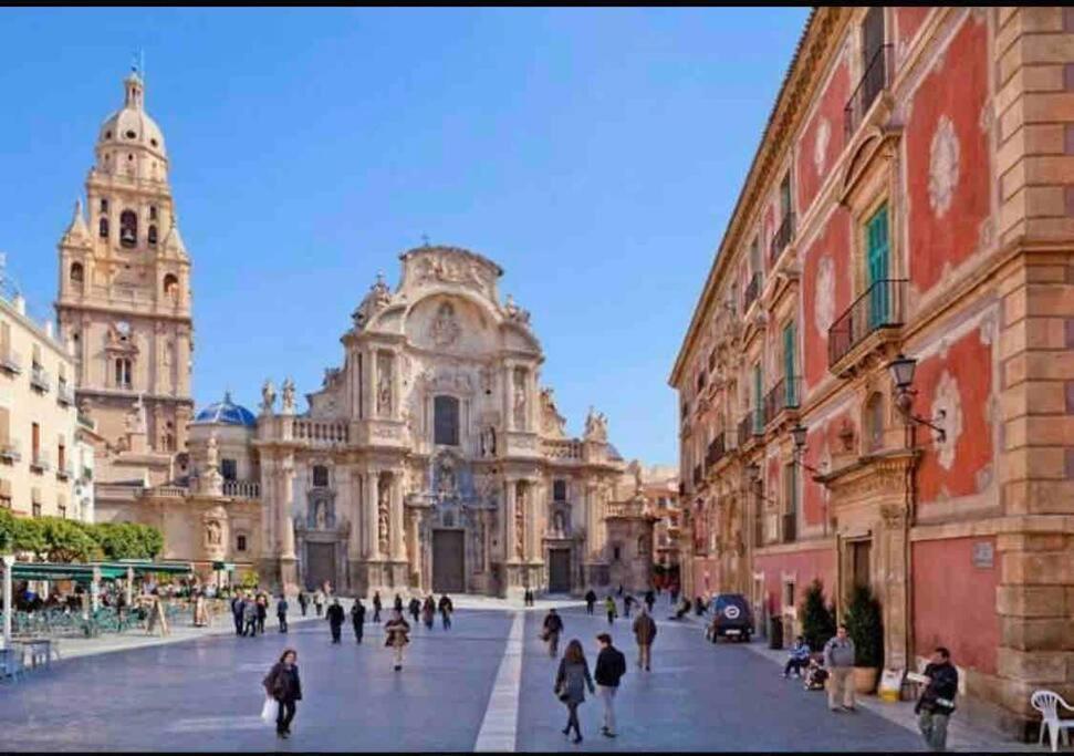 Apartamento Centrico Con Plaza De Garaje Y Piscina Apartment Murcia Bagian luar foto
